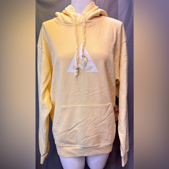 Wasted Collective Oversized Yellow Sweatshirt Hoodie Size Small NWT. - Picture 2 of 7